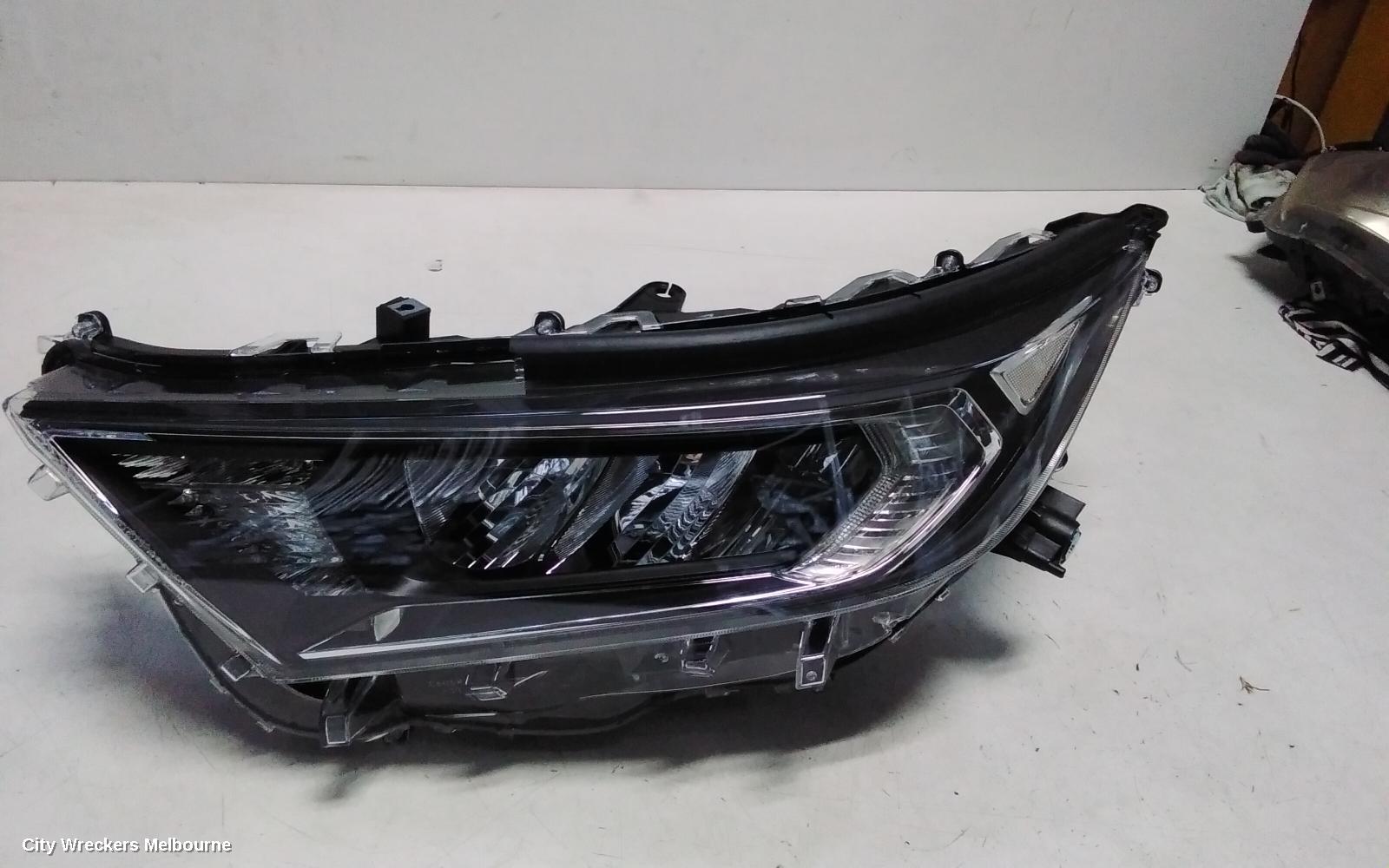 TOYOTA RAV4 LEFT HEADLAMP, W/ LED, NON PROJECTOR TYPE, XA50, NON HEV, 11/2018 - 05/2024