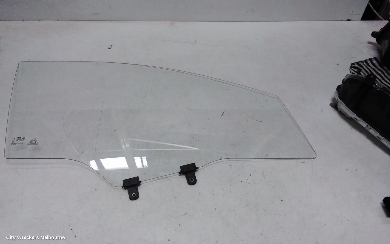 KIA PICANTO RIGHT FRONT DOOR WINDOW, JA, 05/2017 ONWARDS