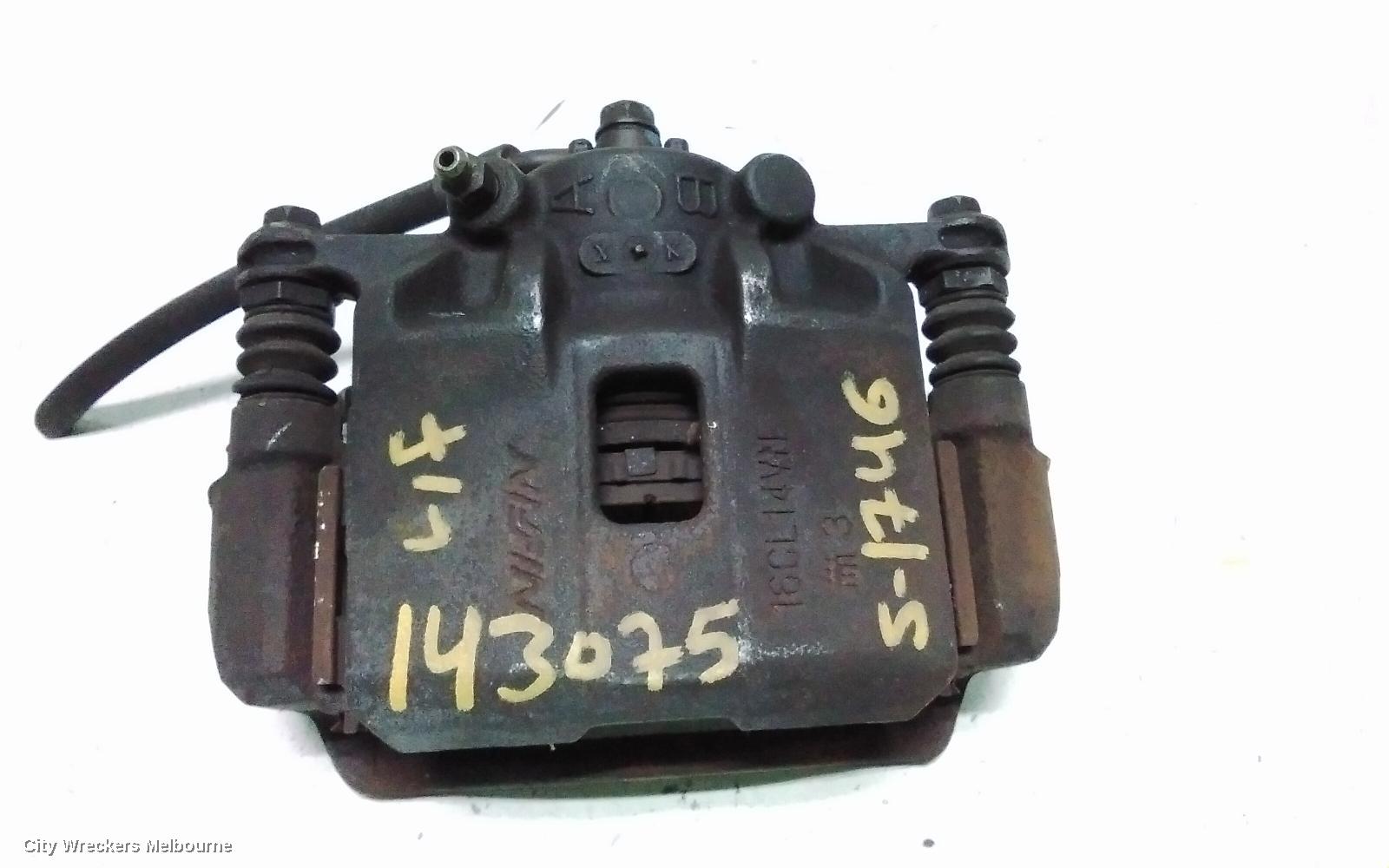 HONDA CIVIC CALIPER, LH FRONT, 7TH GEN, GLI TYPE, 11/2000 - 12/2005