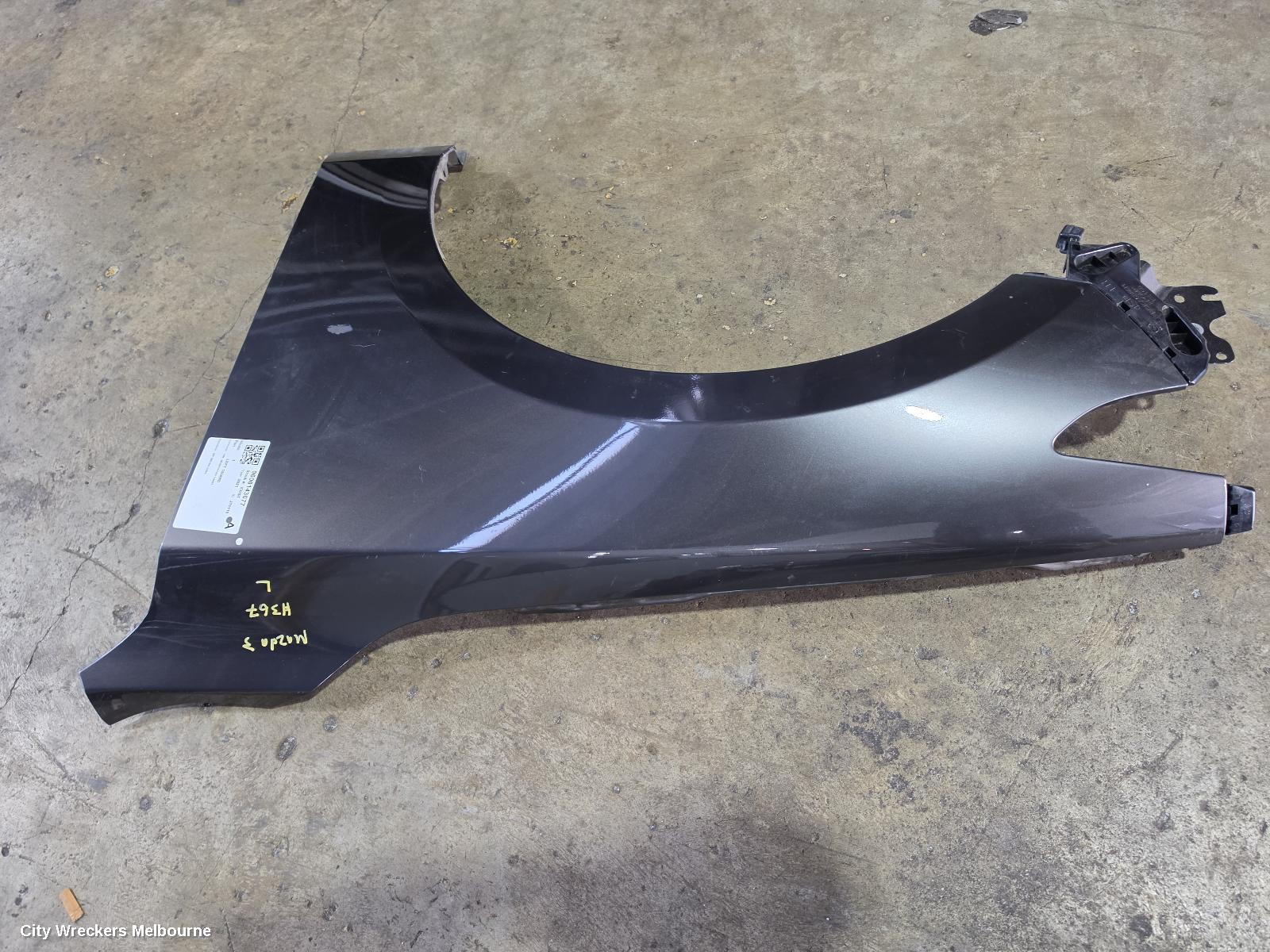 MAZDA 3 LEFT GUARD, BP, SEDAN, 03/2019 ONWARDS