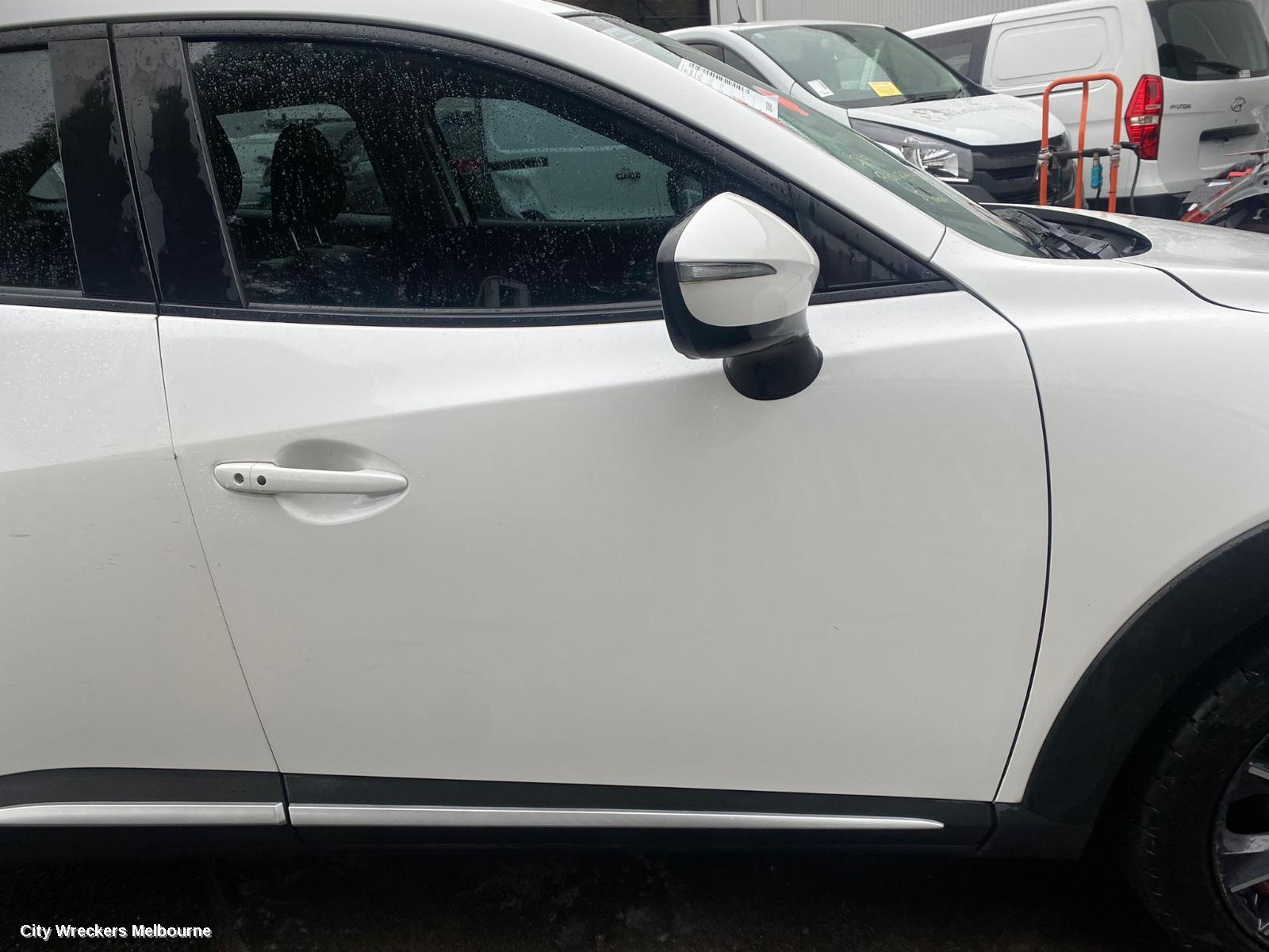 MAZDA CX3 LEFT INDICATOR/FOG/SIDE, BUMPER FLASHER, DK, 03/2015 ONWARDS