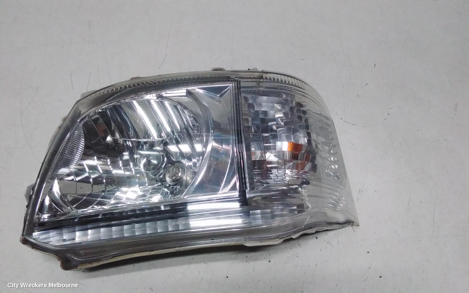 TOYOTA HIACE LEFT HEADLAMP, TRH/KDH, LWB/SWB, LENS# 26-118, 01/2005 - 08/2010