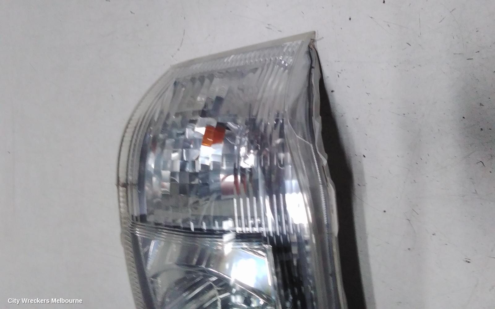 TOYOTA HIACE LEFT HEADLAMP, TRH/KDH, LWB/SWB, LENS# 26-118, 01/2005 - 08/2010