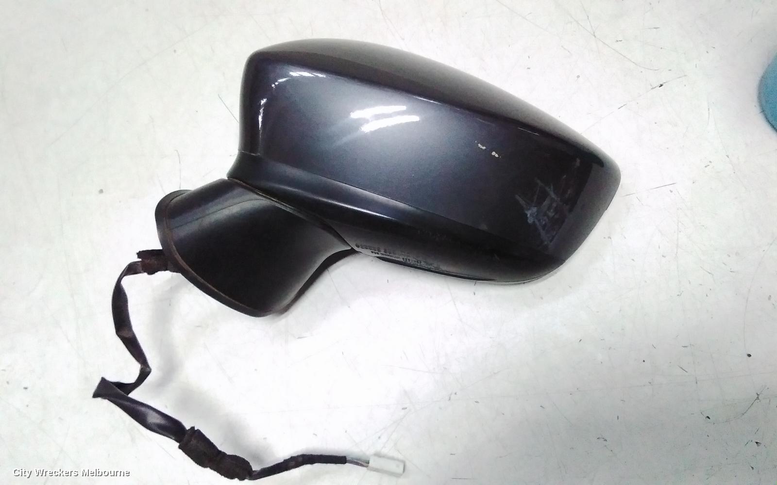 MAZDA 3 LEFT DOOR MIRROR, BM, NEO/MAXX/TOURING/SP25, NON HEATED, NON BLIND SPOT TYPE, 11/2013 - 05/2016
