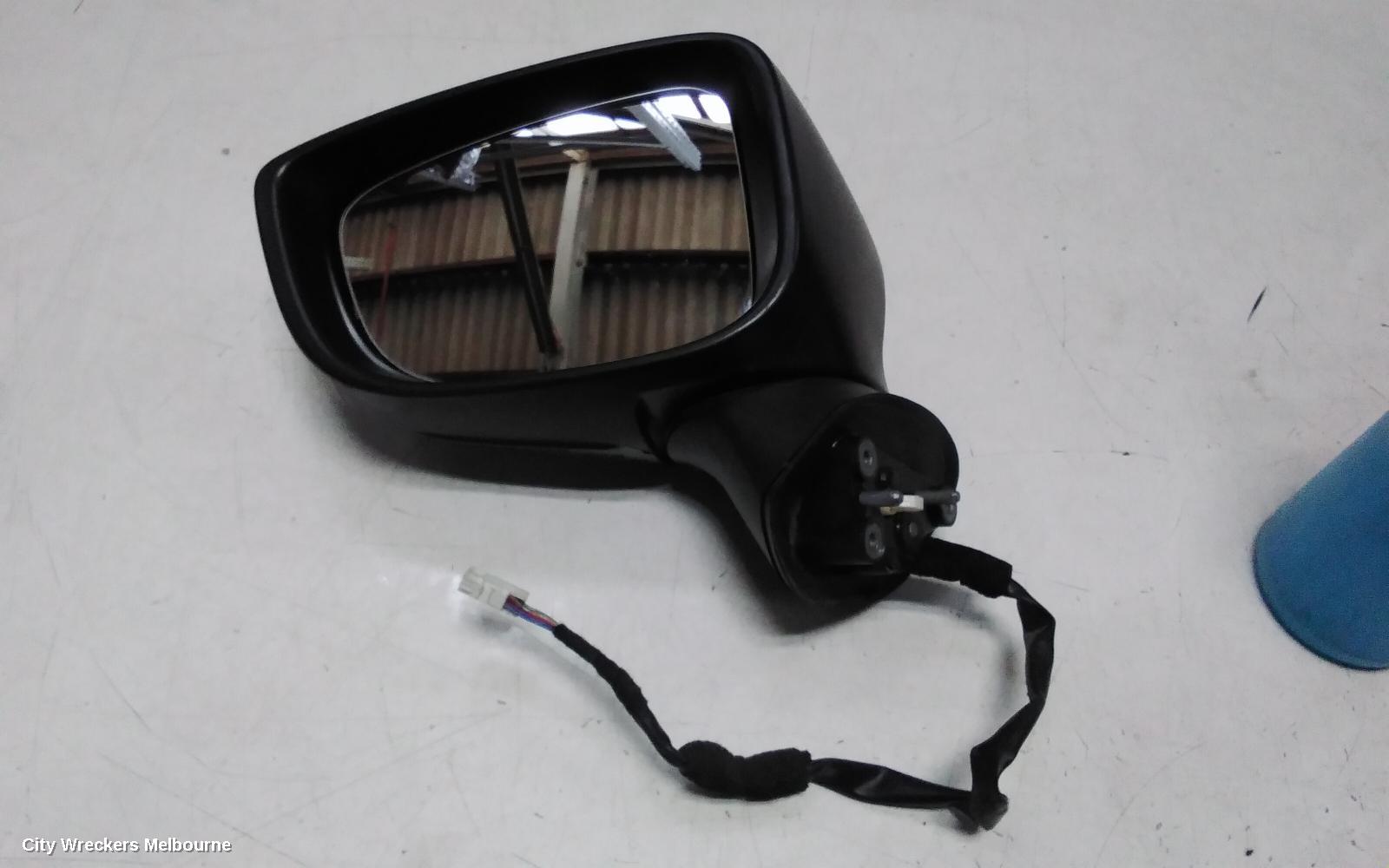 MAZDA 3 LEFT DOOR MIRROR, BM, NEO/MAXX/TOURING/SP25, NON HEATED, NON BLIND SPOT TYPE, 11/2013 - 05/2016