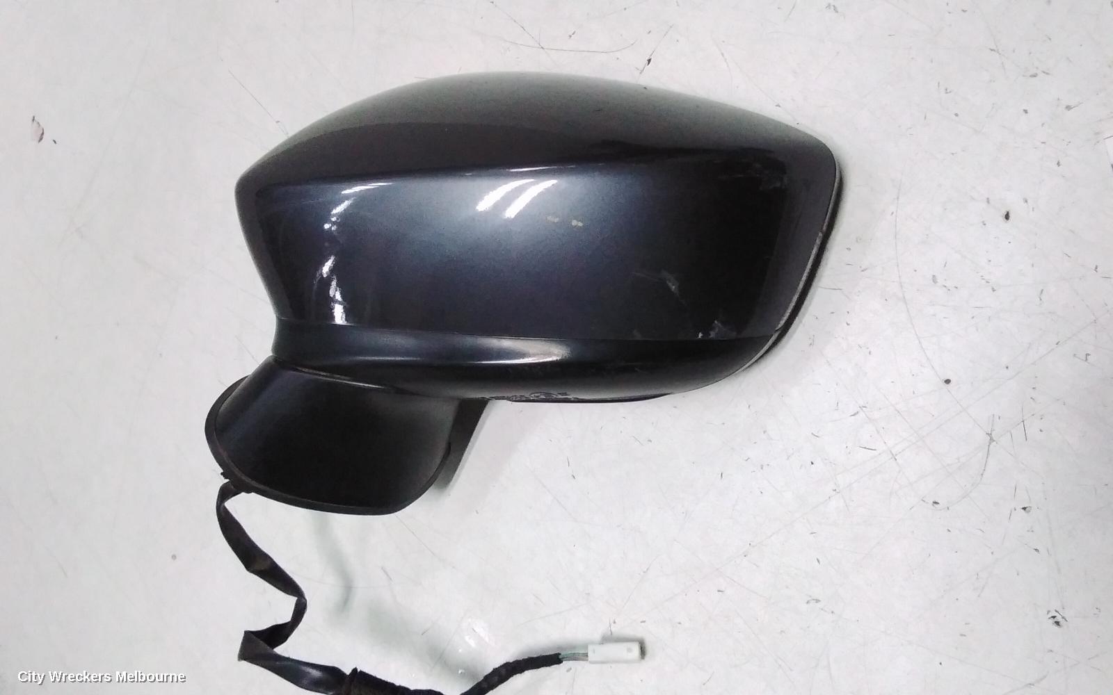MAZDA 3 LEFT DOOR MIRROR, BM, NEO/MAXX/TOURING/SP25, NON HEATED, NON BLIND SPOT TYPE, 11/2013 - 05/2016