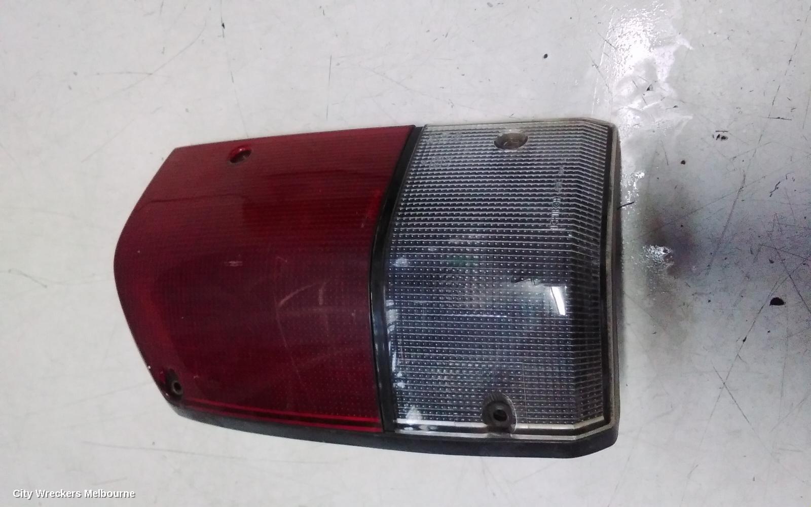 NISSAN PATROL LEFT TAILLIGHT, GQ, WAGON, IN BODY, 10/1993 - 12/1997