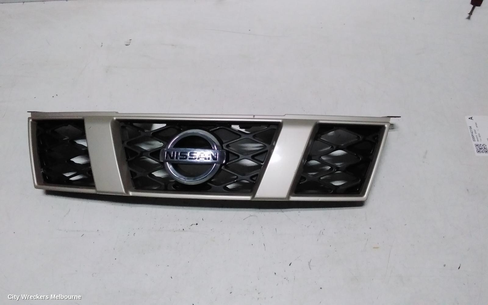 NISSAN XTRAIL GRILLE, RADIATOR GRILLE, T31, ST/TS, COLOUR CODED, 09/2007 - 06/2010
