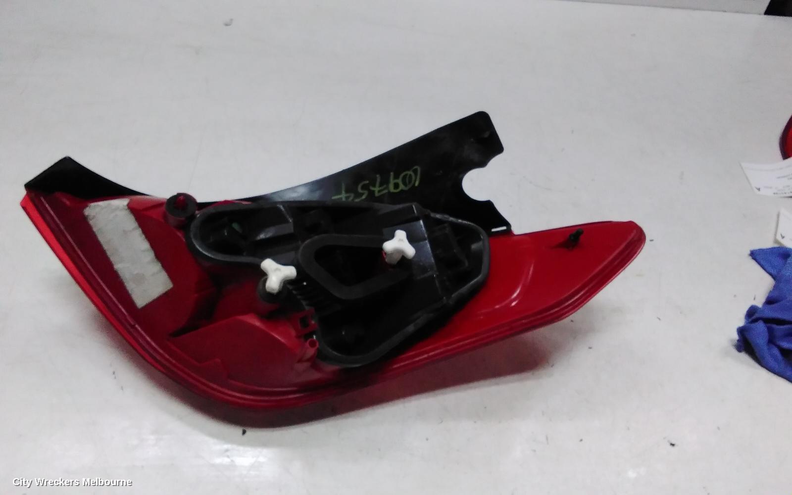 PEUGEOT 308 LEFT TAILLIGHT, T7, HATCH, 06/2007 - 12/2013