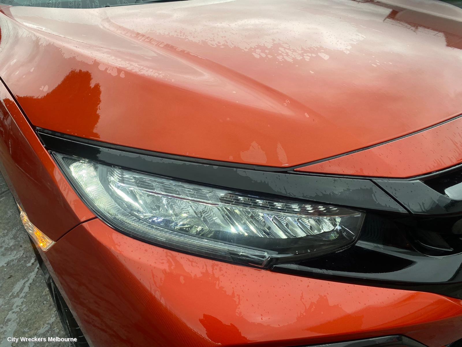HONDA CIVIC REAR GARNISH, TAILGATE LAMP (RH SIDE), 10TH GEN, HATCH, 02/2017 - 08/2021
