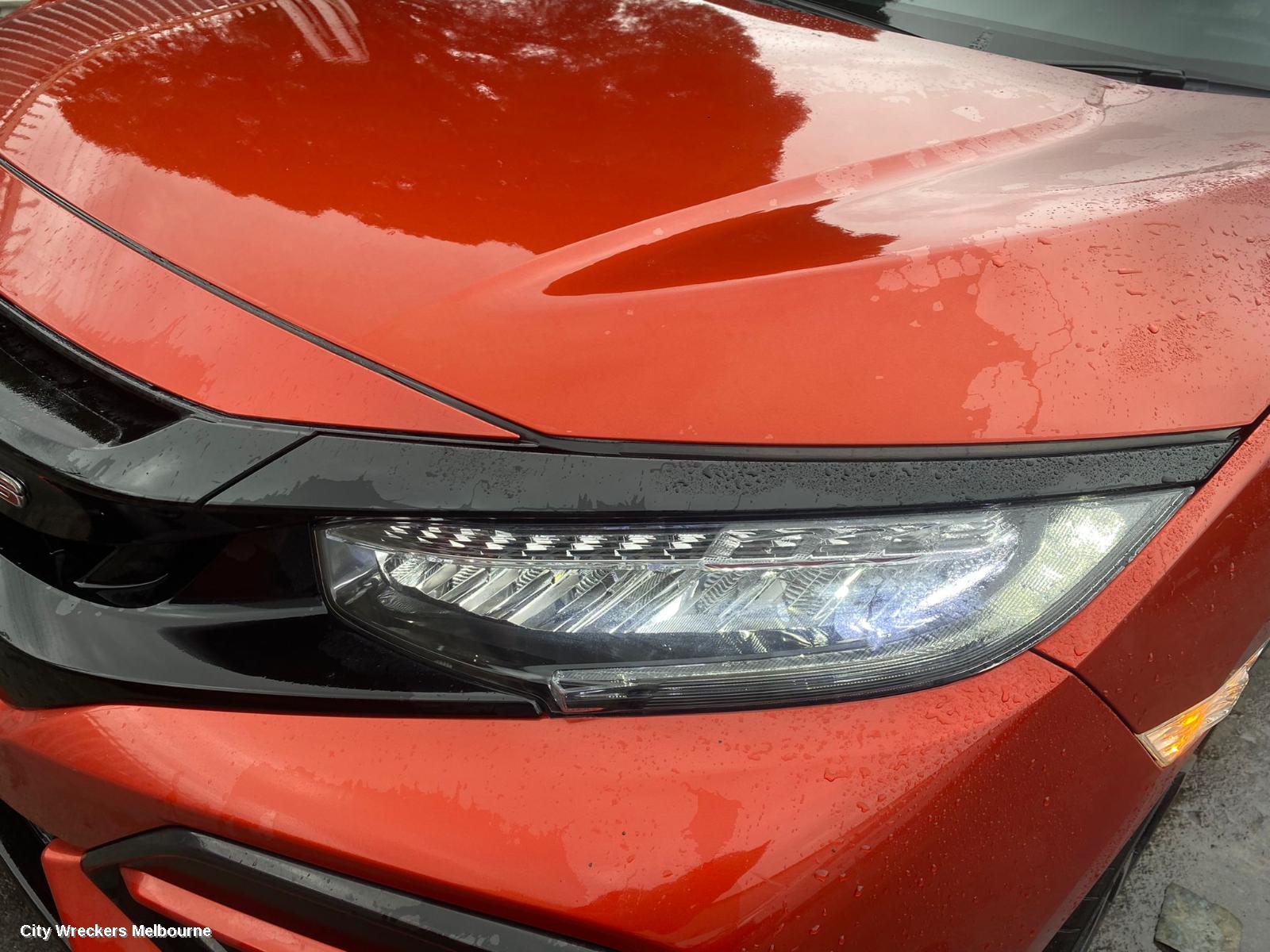 HONDA CIVIC REAR GARNISH, TAILGATE LAMP (RH SIDE), 10TH GEN, HATCH, 02/2017 - 08/2021