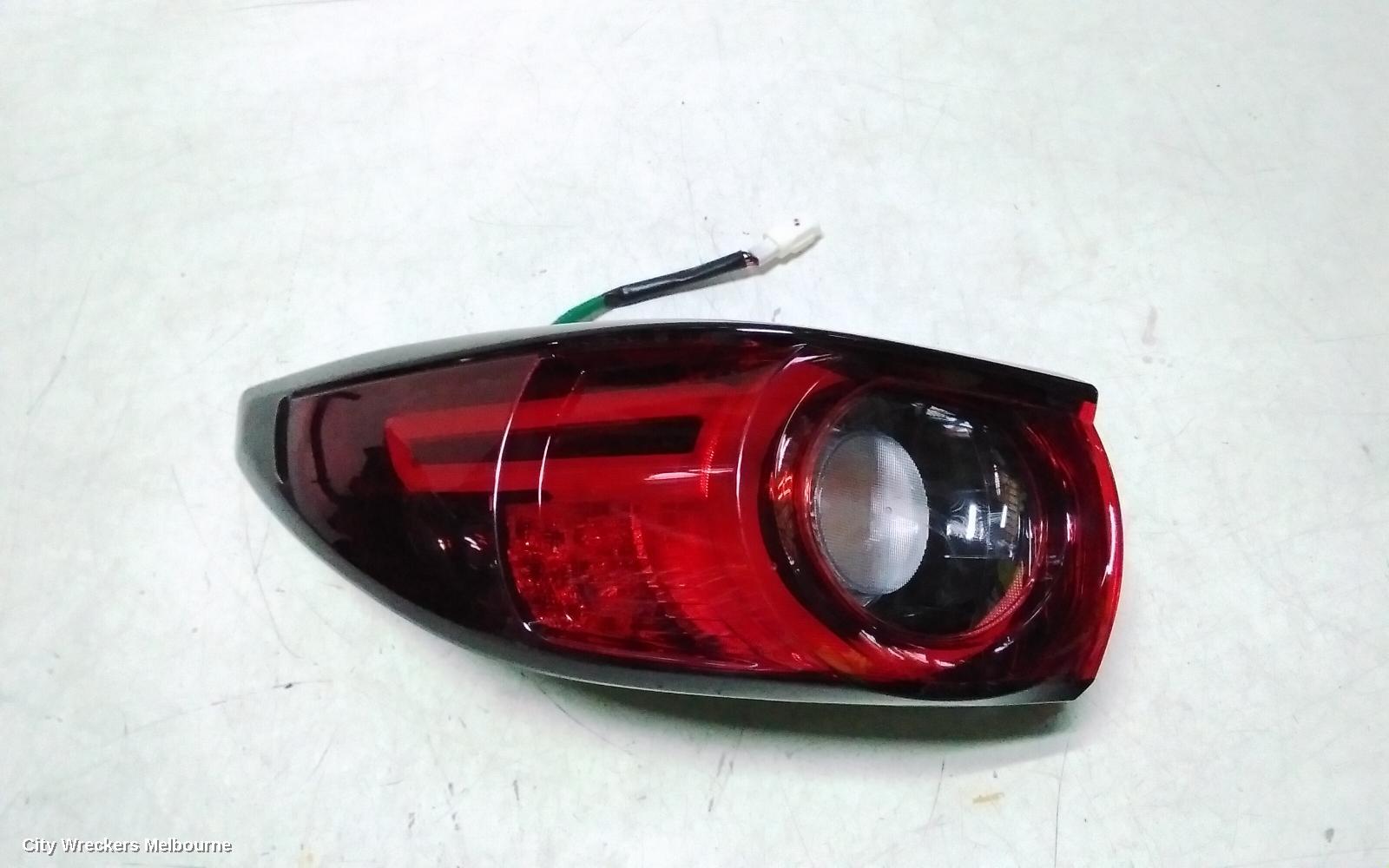 MAZDA CX5 LEFT TAILLIGHT, IN BODY, W/ LED TYPE, KF, 02/2017 - 08/2021