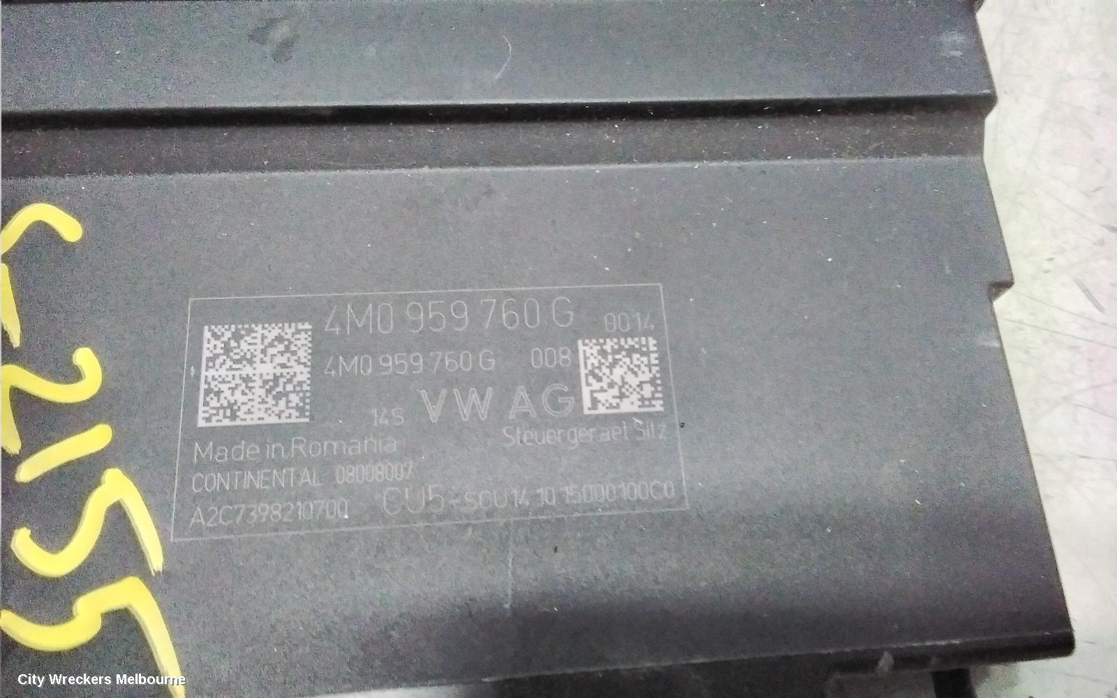 AUDI Q7, 4M, 07/2015 ONWARDS, 4M0959760G: 143124