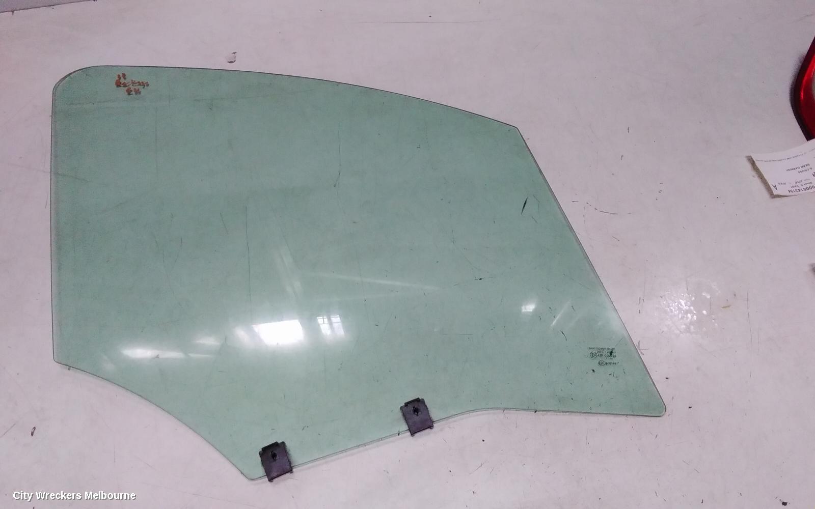 CITROEN BERLINGO RIGHT FRONT DOOR WINDOW, B9C, 03/2009 - 12/2018