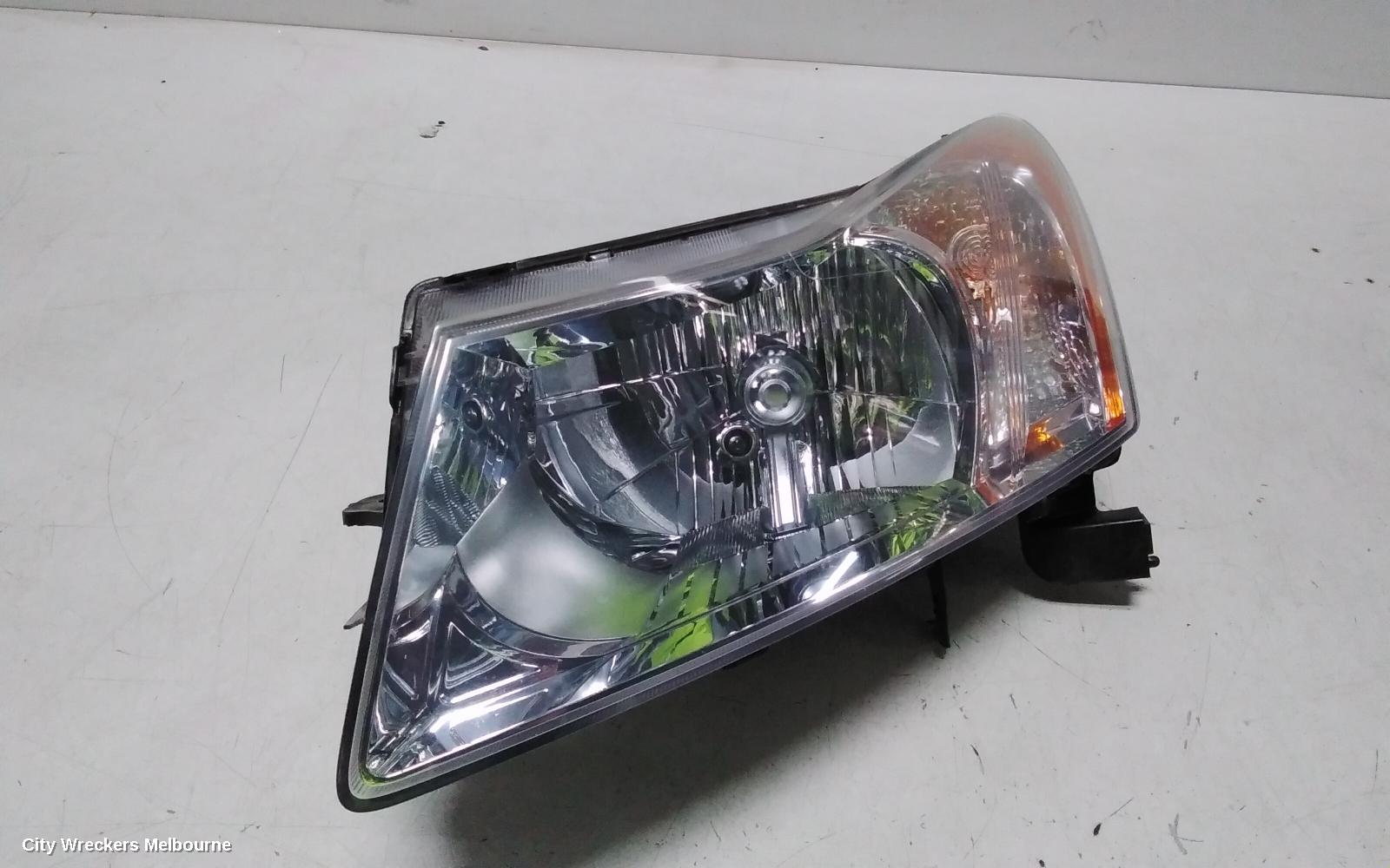 HOLDEN CRUZE LEFT HEADLAMP, JH, 03/2011 - 12/2014