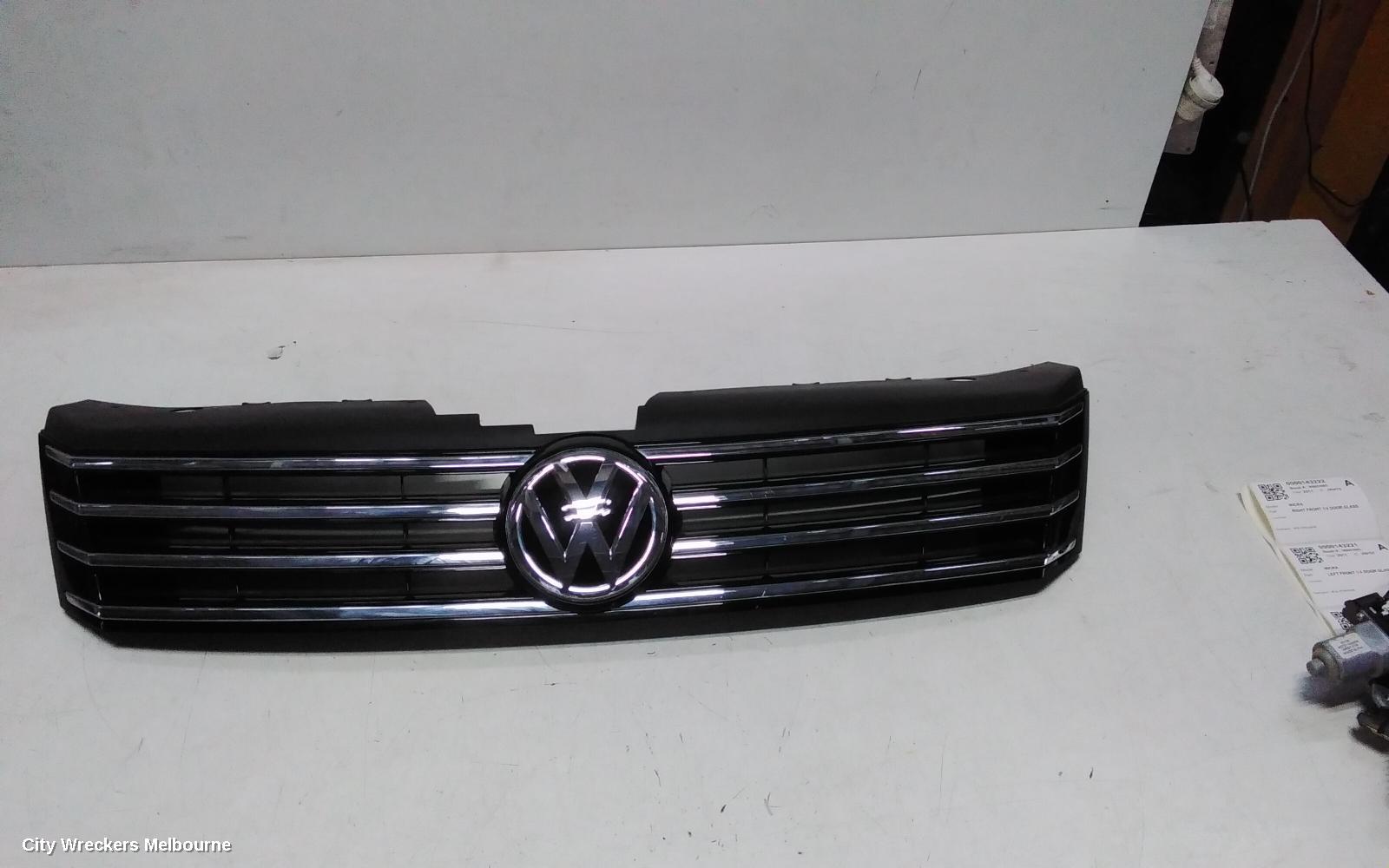 VOLKSWAGEN PASSAT GRILLE, RADIATOR GRILLE, 3C/MK6 B7, SEDAN/WAGON, 09/2010 - 05/2015