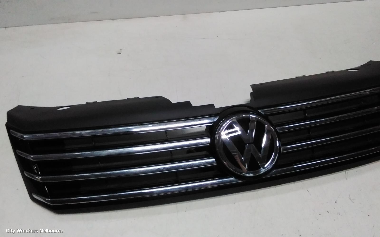 VOLKSWAGEN PASSAT GRILLE, RADIATOR GRILLE, 3C/MK6 B7, SEDAN/WAGON, 09/2010 - 05/2015