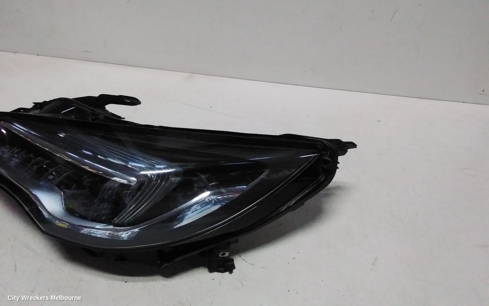HOLDEN ASTRA LEFT HEADLAMP, BK, 5DR HATCH, LED TYPE, 09/2016 ONWARDS