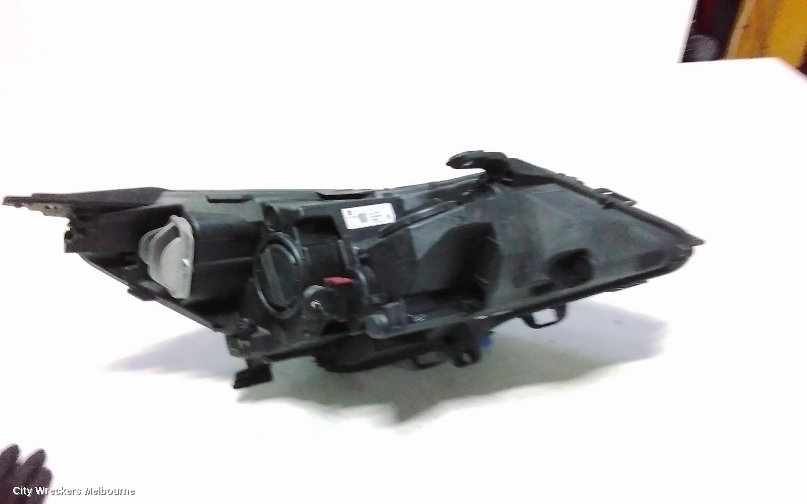 HOLDEN ASTRA LEFT HEADLAMP, BK, 5DR HATCH, LED TYPE, 09/2016 ONWARDS