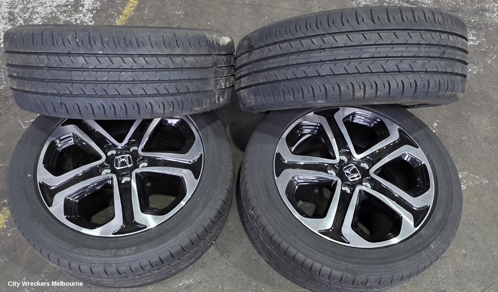 HONDA HRV WHEEL MAG, FACTORY, 17X7IN, VTI-L/VTI-LX, 12/2014 - 10/2021