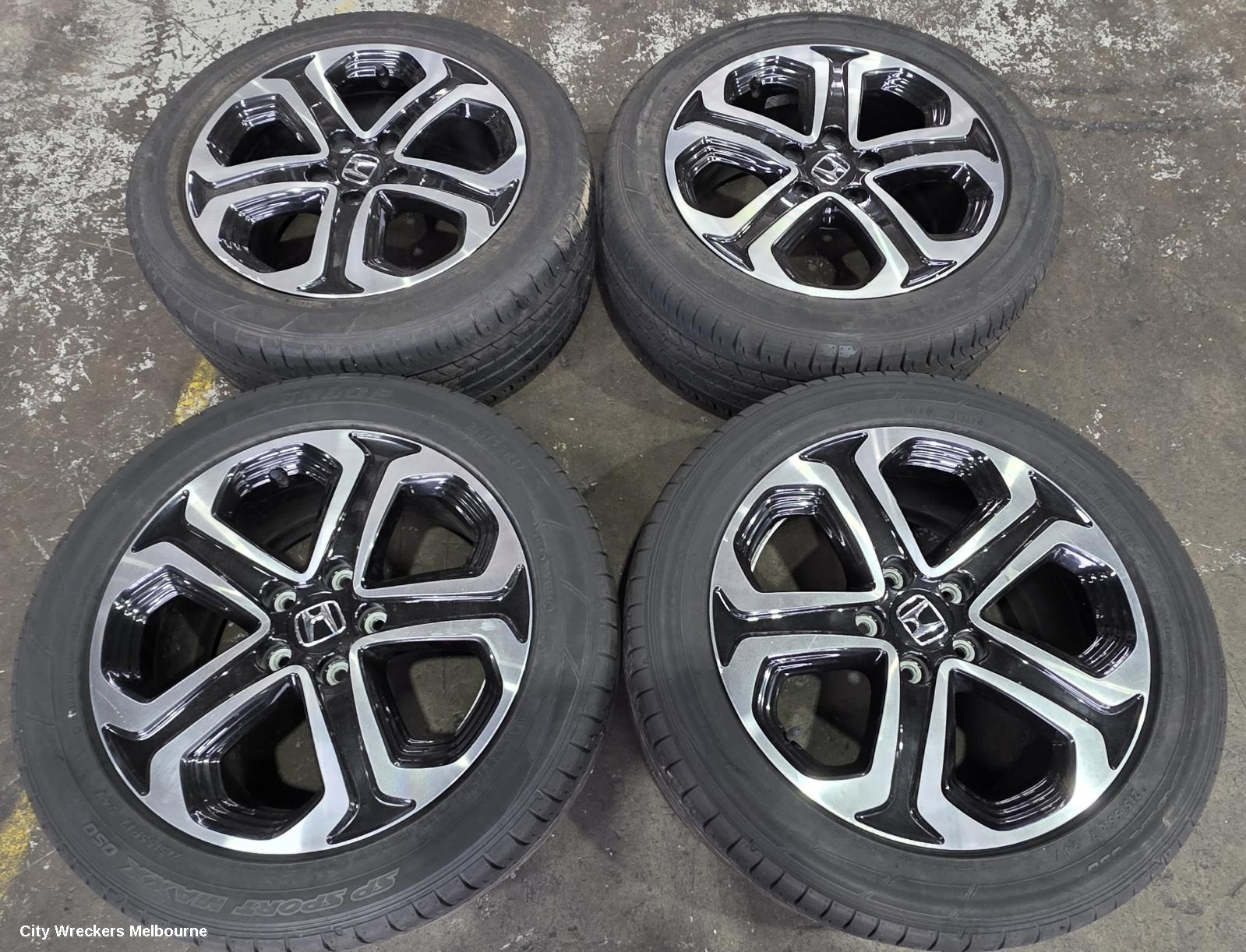 HONDA HRV WHEEL MAG, FACTORY, 17X7IN, VTI-L/VTI-LX, 12/2014 - 10/2021