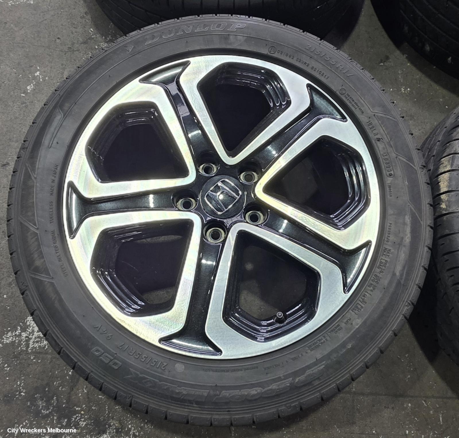 HONDA HRV WHEEL MAG, FACTORY, 17X7IN, VTI-L/VTI-LX, 12/2014 - 10/2021