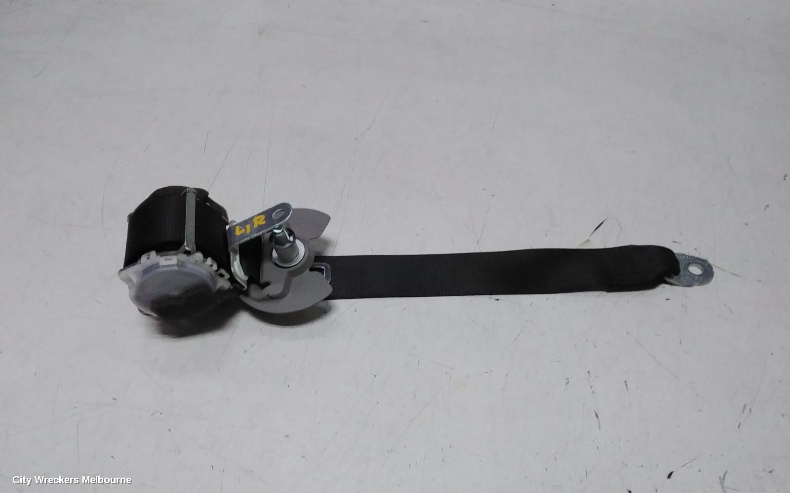 TOYOTA KLUGER SEATBELT/STALK, LH REAR 2ND ROW, SEAT BELT ONLY, GSU50-GSU55, 12/2013 - 02/2021