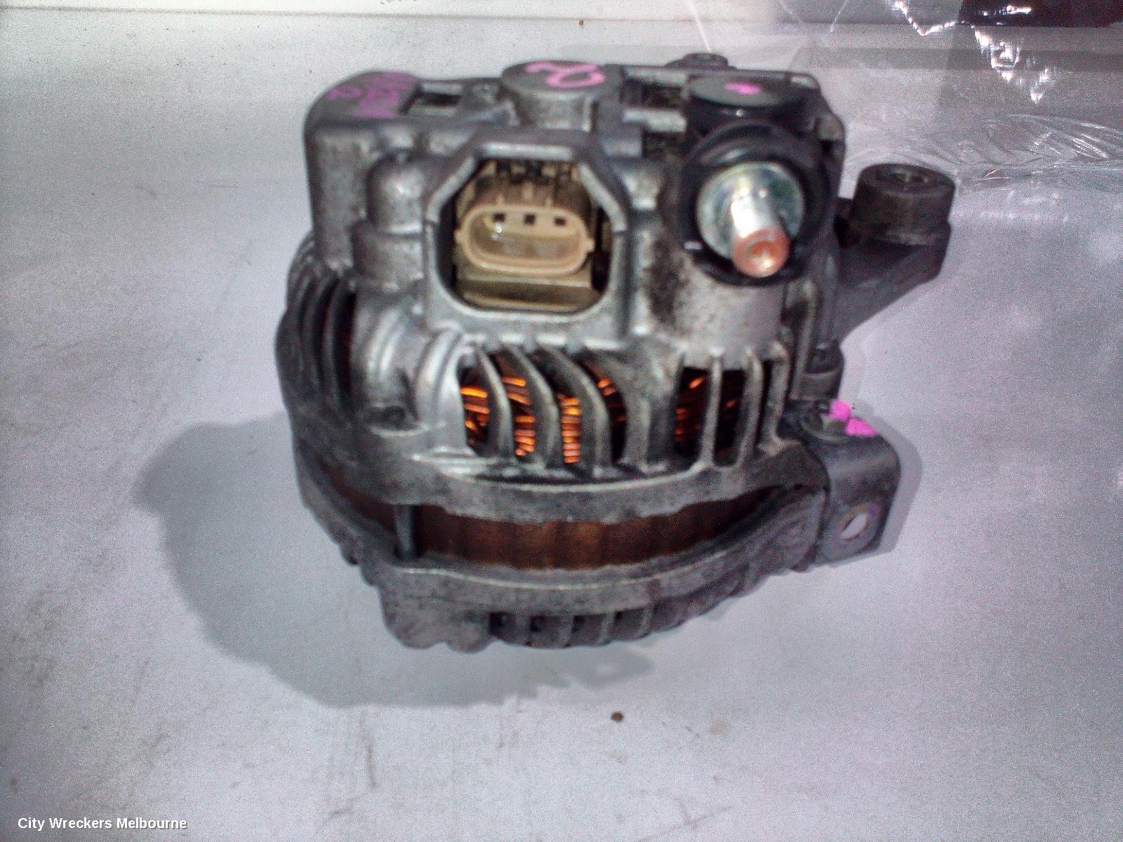 MAZDA 2 ALTERNATOR, 1.5, ZY, DE SERIES, ZJ38, 09/2007 - 09/2014