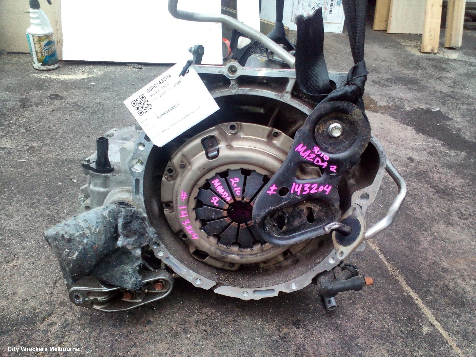 MAZDA 2 TRANS/GEARBOX, MANUAL, PETROL, 1.5, DE SERIES, 09/2007 - 09/2014