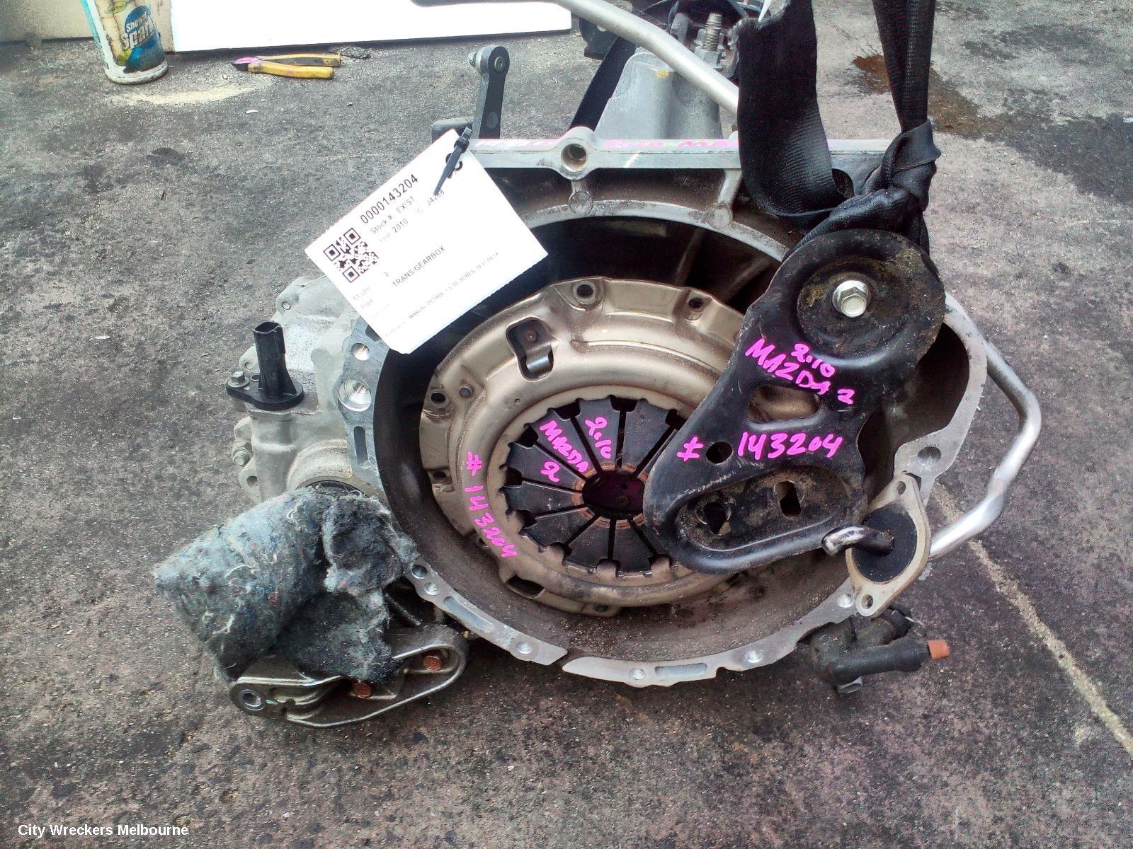 MAZDA 2 TRANS/GEARBOX, MANUAL, PETROL, 1.5, DE SERIES, 09/2007 - 09/2014