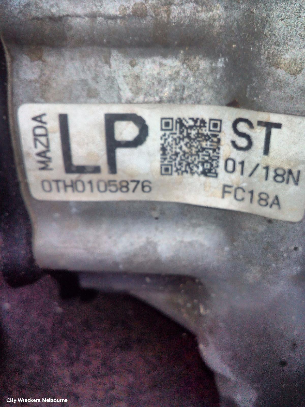 MAZDA 2 TRANS/GEARBOX, MANUAL, PETROL, 1.5, DE SERIES, 09/2007 - 09/2014