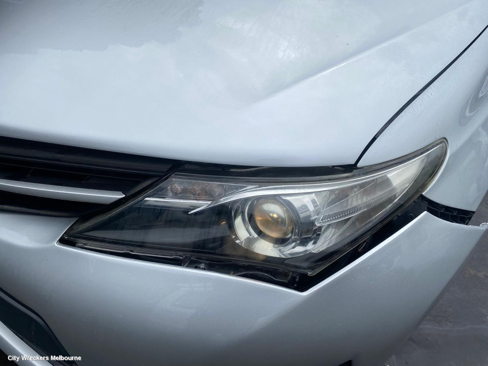 TOYOTA COROLLA LEFT TAILLIGHT, ZRE182R, HATCH, 10/2012 - 03/2015