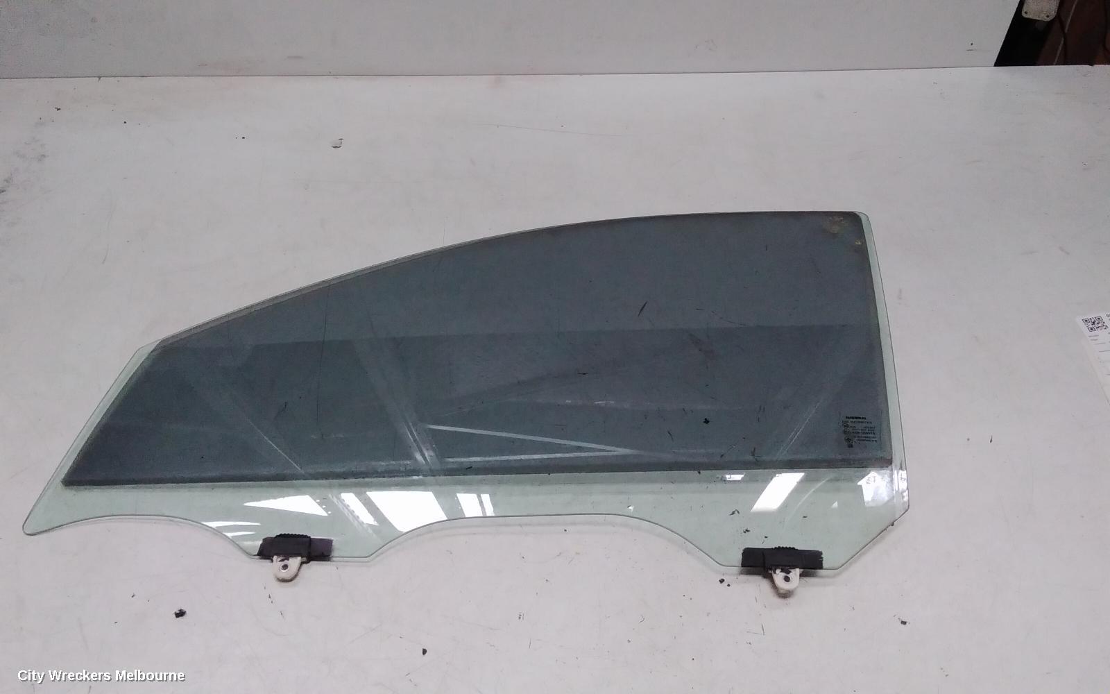 NISSAN MICRA LEFT FRONT DOOR WINDOW, K13, 11/2010 - 12/2016