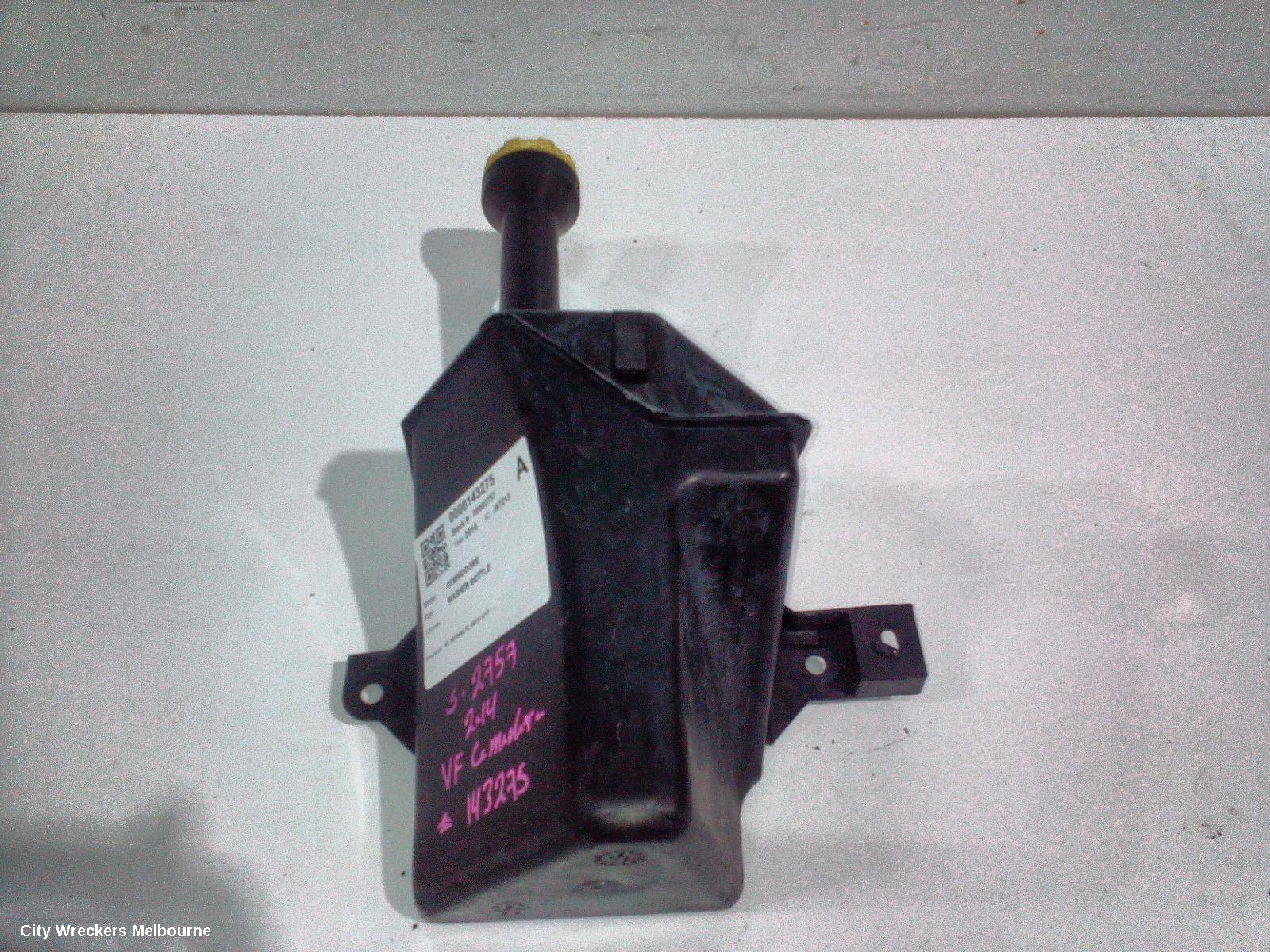 HOLDEN COMMODORE OVERFLOW BOTTLE, VE-VF, 08/2006 - 12/2017