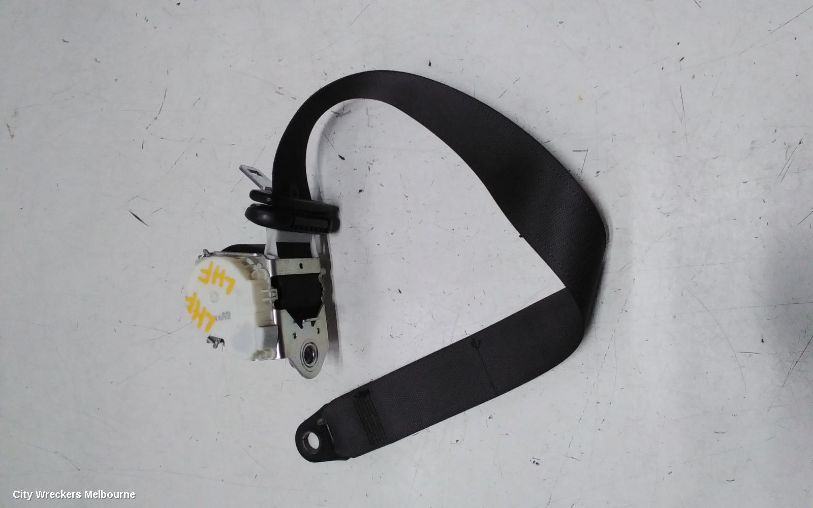 HOLDEN COMMODORE SEATBELT/STALK, LH FRONT, SEAT BELT STALK ONLY, VF, 05/2013 - 12/2017