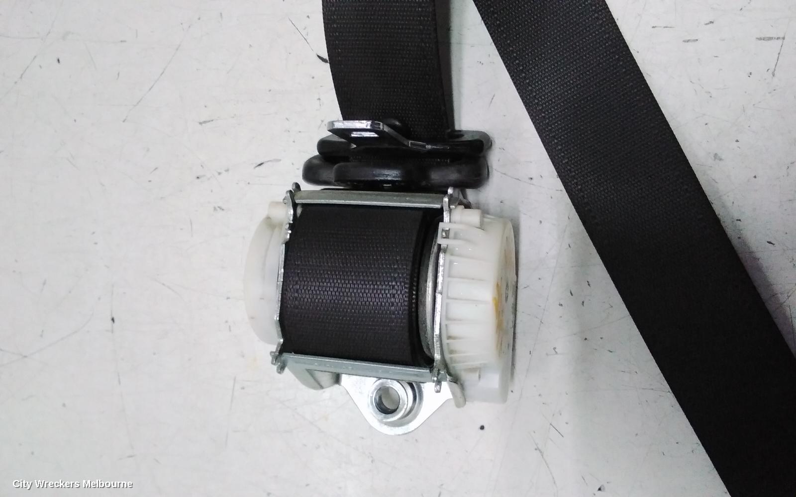 HOLDEN COMMODORE SEATBELT/STALK, LH FRONT, SEAT BELT STALK ONLY, VF, 05/2013 - 12/2017