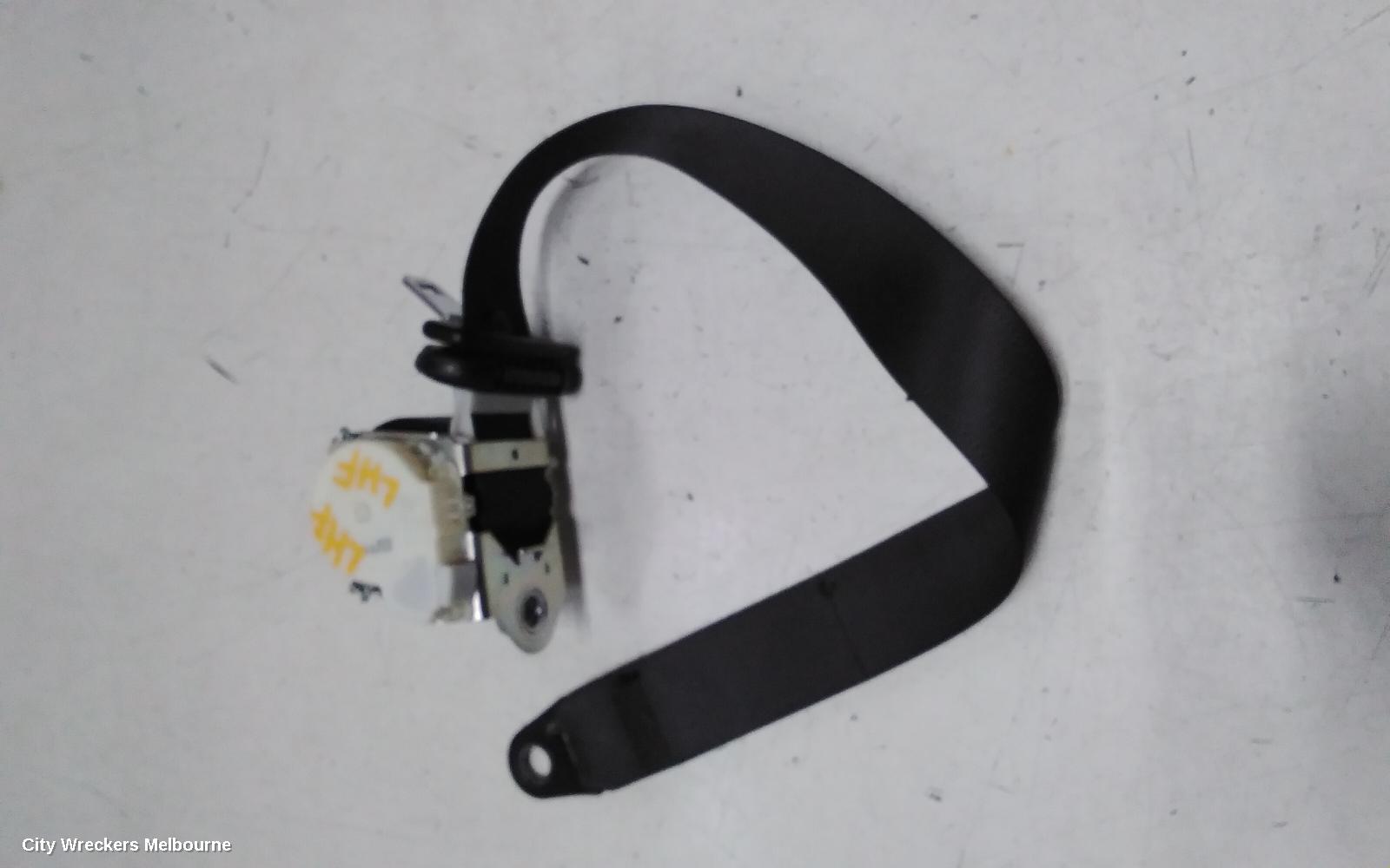 HOLDEN COMMODORE SEATBELT/STALK, LH FRONT, SEAT BELT STALK ONLY, VF, 05/2013 - 12/2017