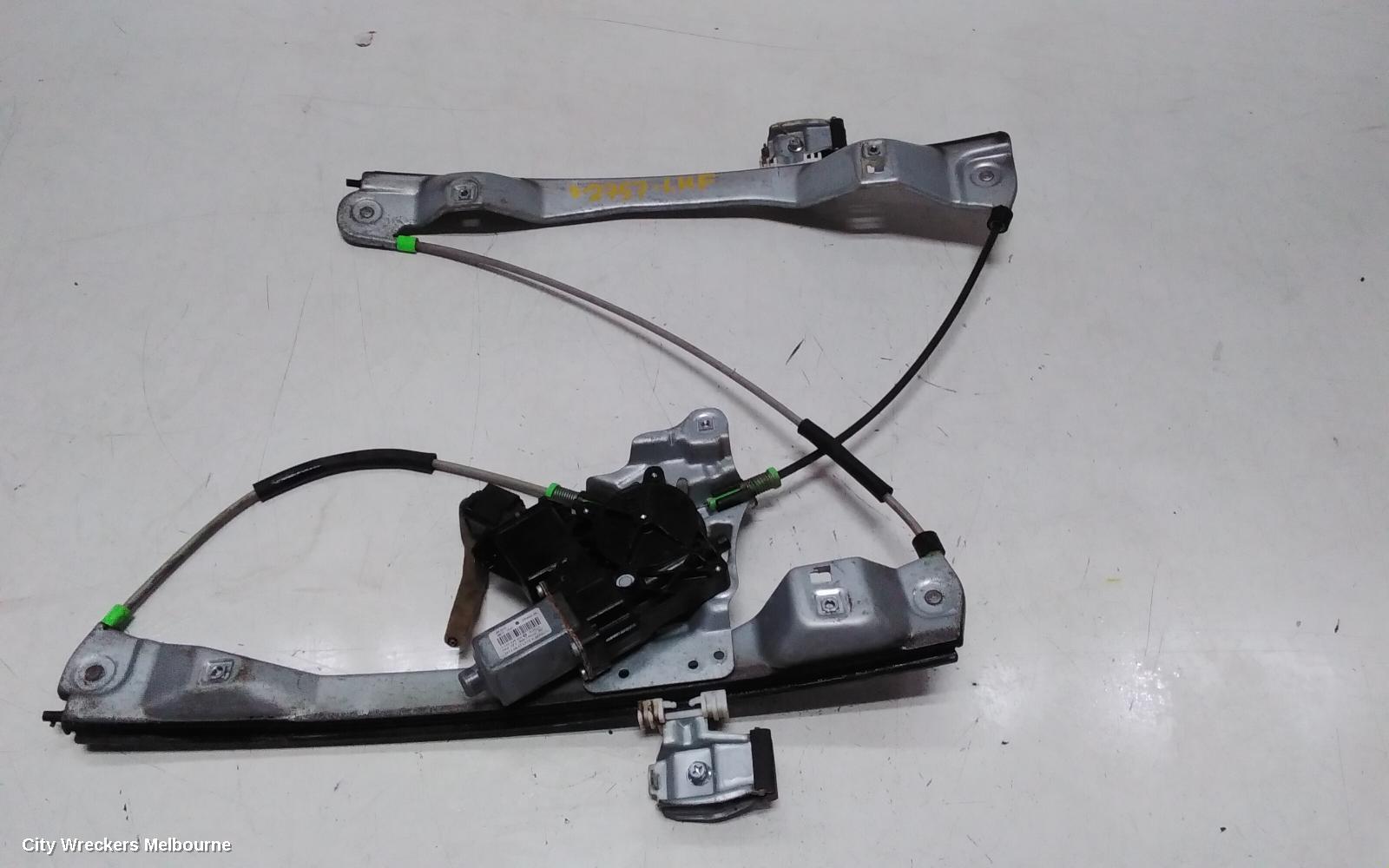 HOLDEN COMMODORE LEFT FRONT WINDOW REG/MOTOR, VF, SV6/SS/SS-V/CALAIS/CALAIS-V, 05/2013 - 12/2017