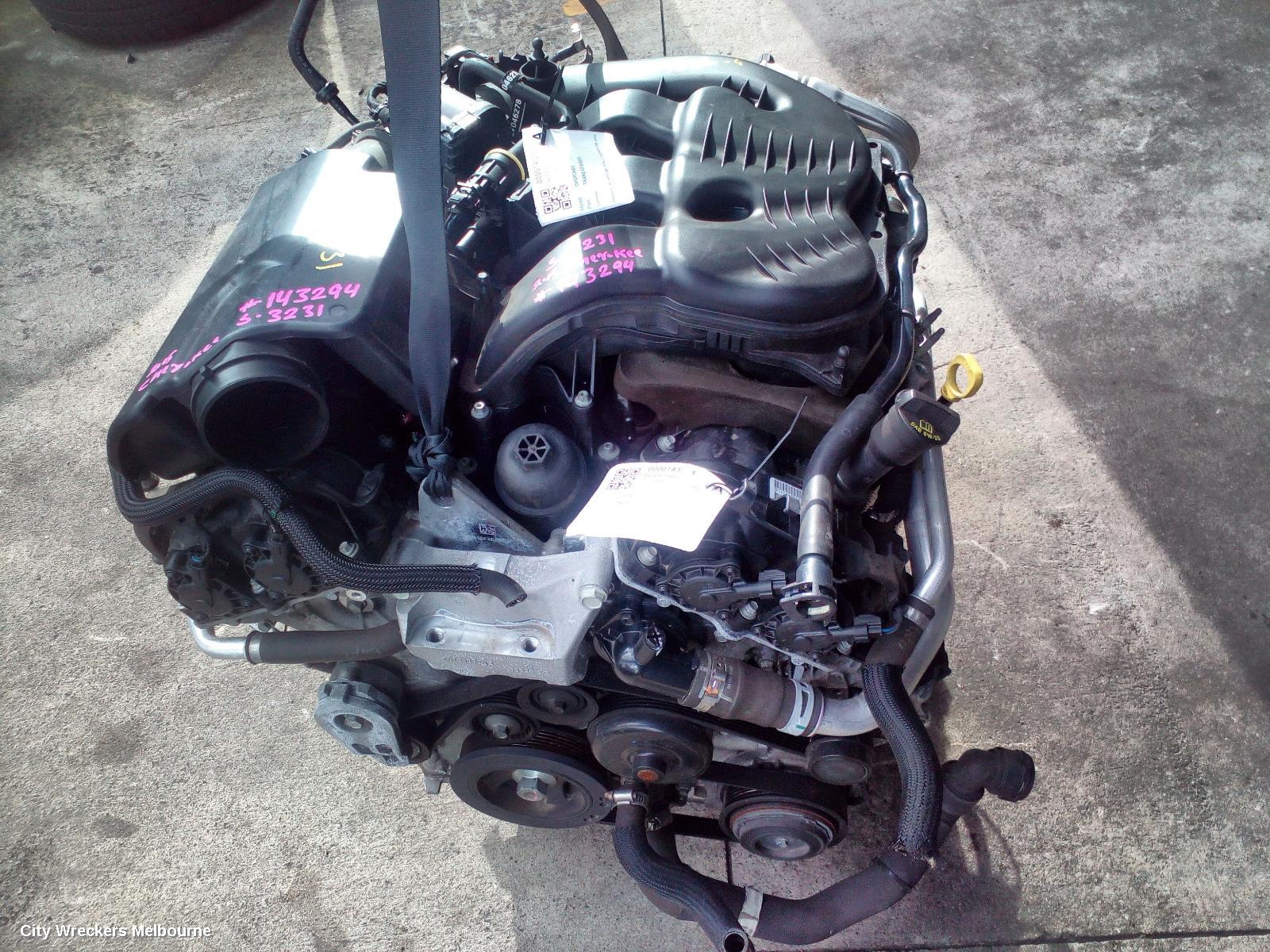 JEEP CHEROKEE ENGINE, KL, PETROL, 3.2, PENTASTAR, 02/2014 - 11/2022