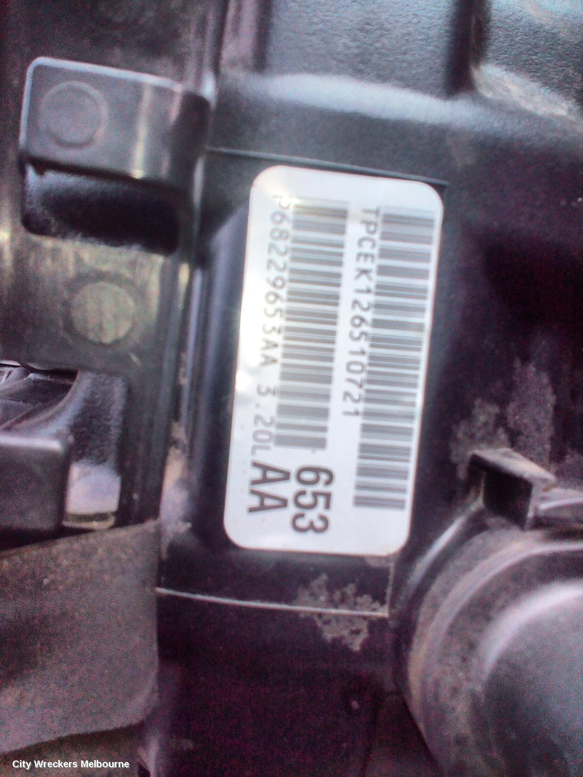 JEEP CHEROKEE ENGINE, KL, PETROL, 3.2, PENTASTAR, 02/2014 - 11/2022