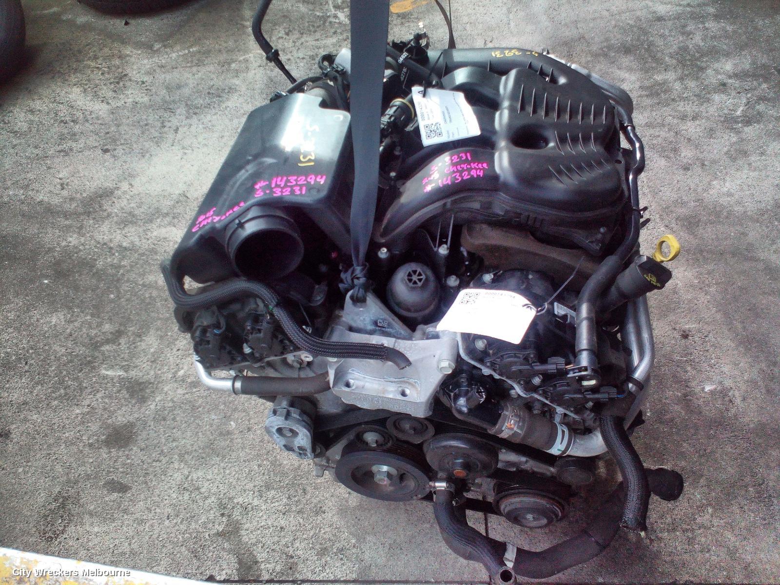 JEEP CHEROKEE ENGINE, KL, PETROL, 3.2, PENTASTAR, 02/2014 - 11/2022
