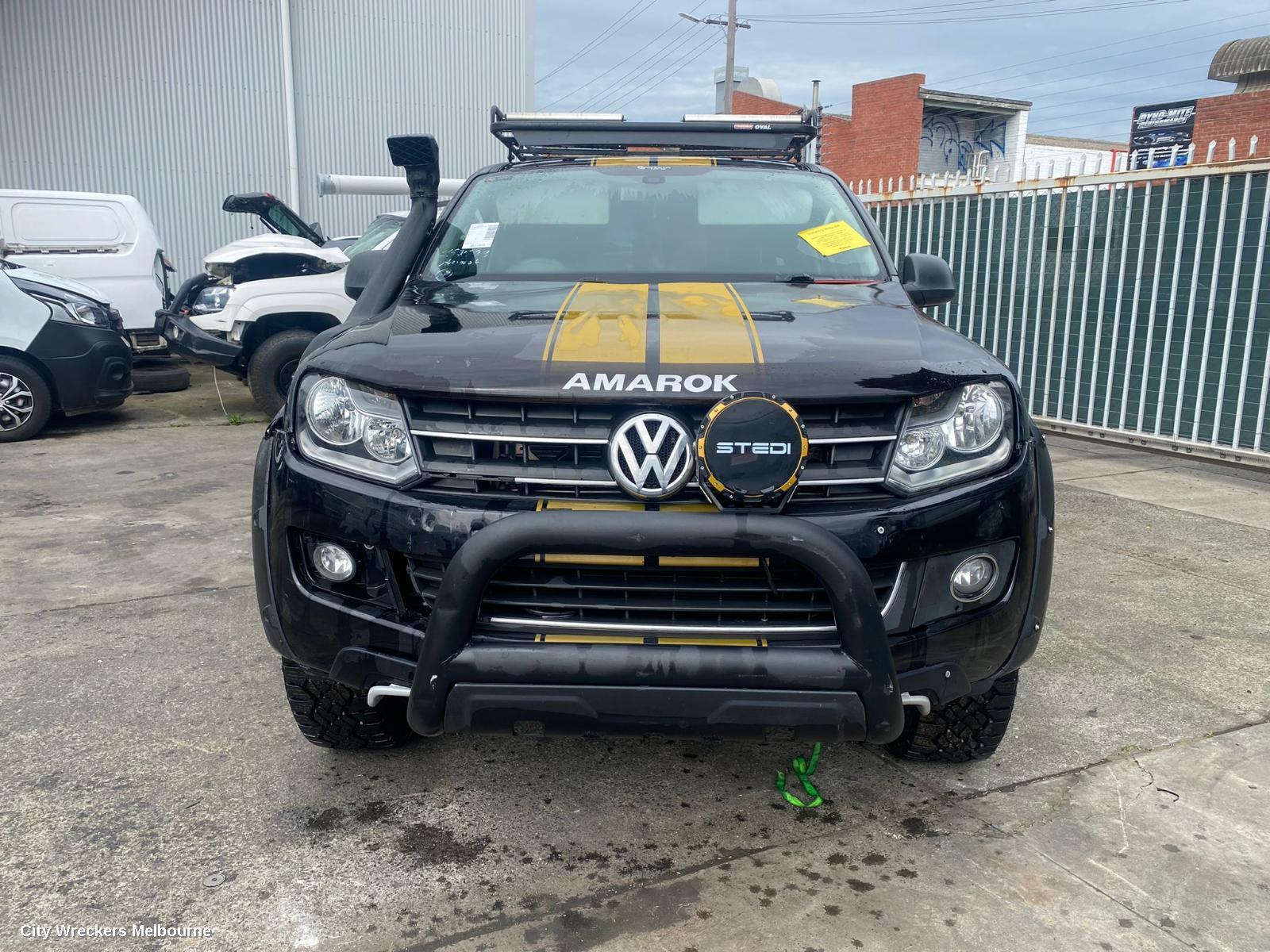 VOLKSWAGEN AMAROK LEFT GUARD LINER, 2H, FRONT, 10/2010 - 06/2016