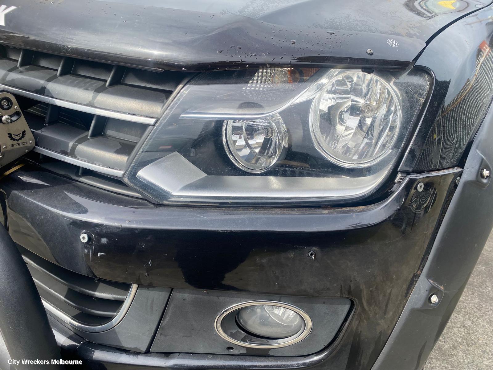 VOLKSWAGEN AMAROK LEFT GUARD LINER, 2H, FRONT, 10/2010 - 06/2016