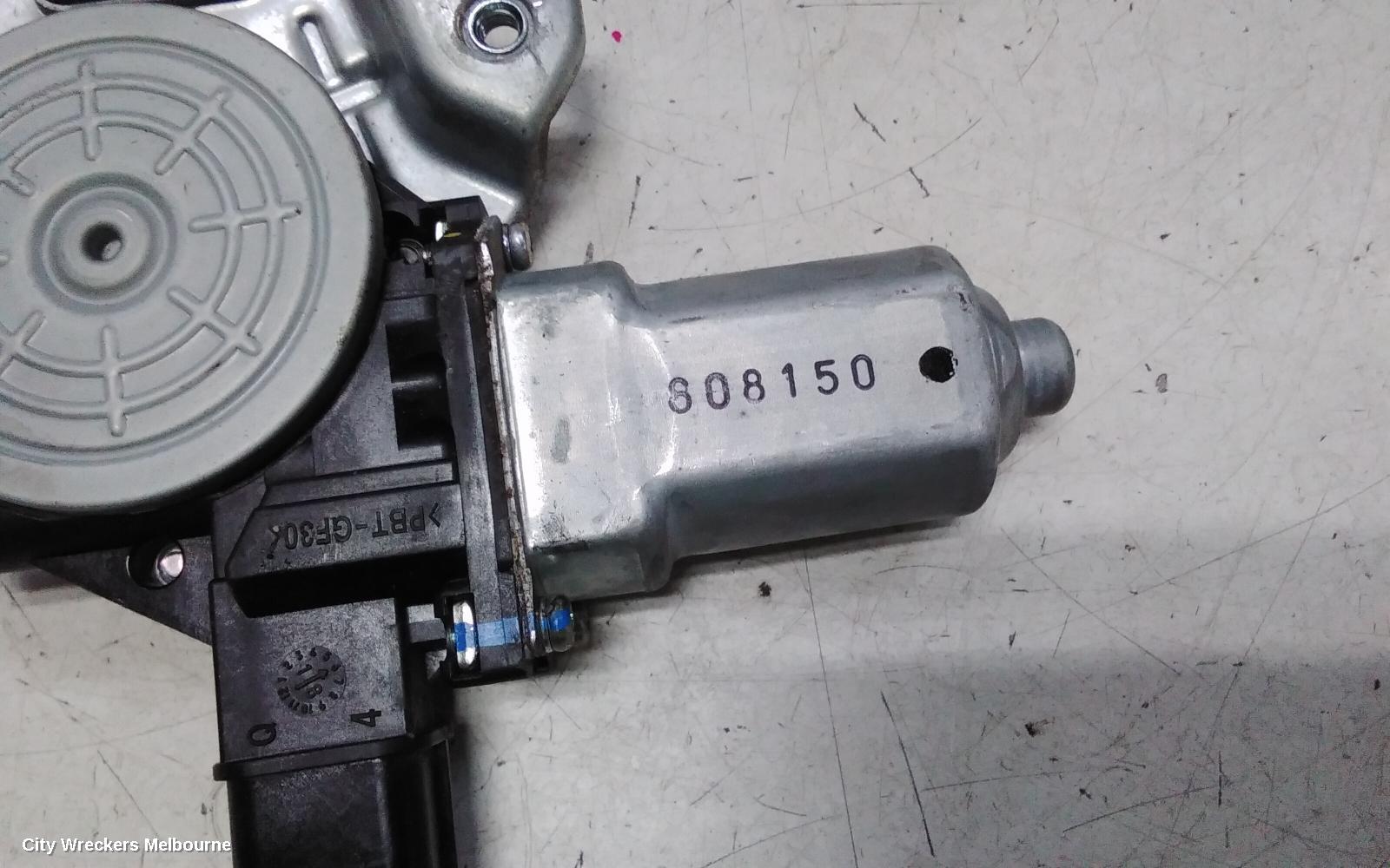 ISUZU DMAX LEFT FRONT WINDOW REG/MOTOR, RC, POWER, 05/2012 - 06/2020