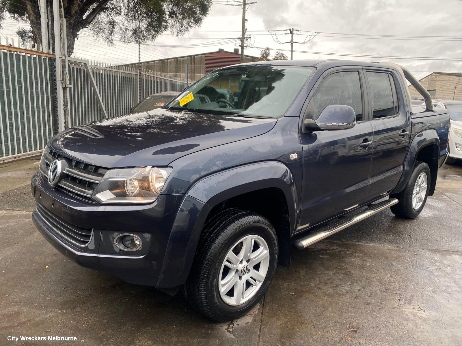 VOLKSWAGEN AMAROK DOOR HANDLE, OUTER, RH FRONT, COLOUR CODED, 2H, 12/2010 ONWARDS