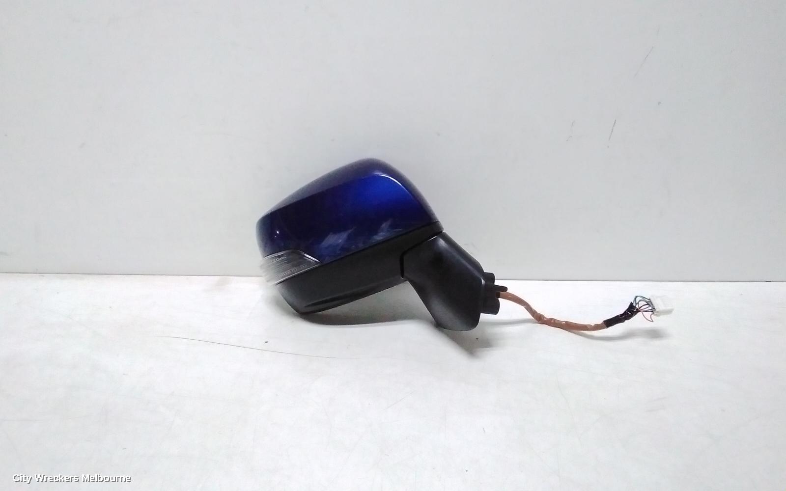 SUBARU OUTBACK RIGHT DOOR MIRROR, 6TH GEN, POWER FOLD, W/ BLIND SPOT TYPE, 12/2015 - 11/2017
