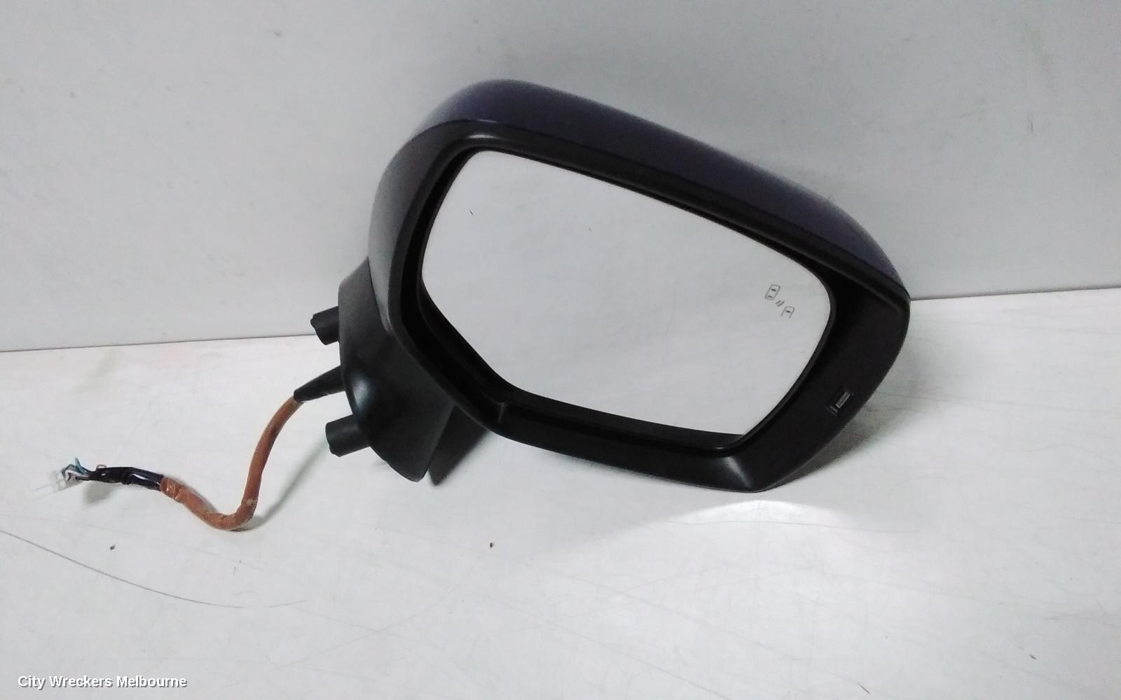 SUBARU OUTBACK RIGHT DOOR MIRROR, 6TH GEN, POWER FOLD, W/ BLIND SPOT TYPE, 12/2015 - 11/2017