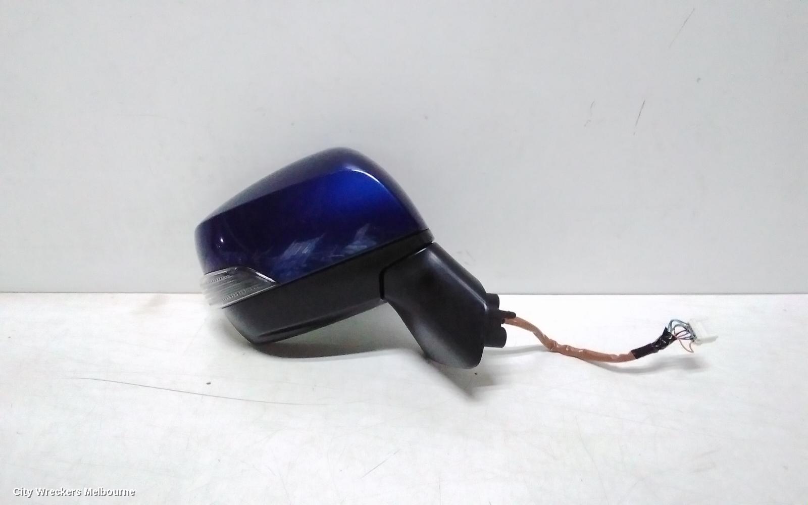 SUBARU OUTBACK RIGHT DOOR MIRROR, 6TH GEN, POWER FOLD, W/ BLIND SPOT TYPE, 12/2015 - 11/2017