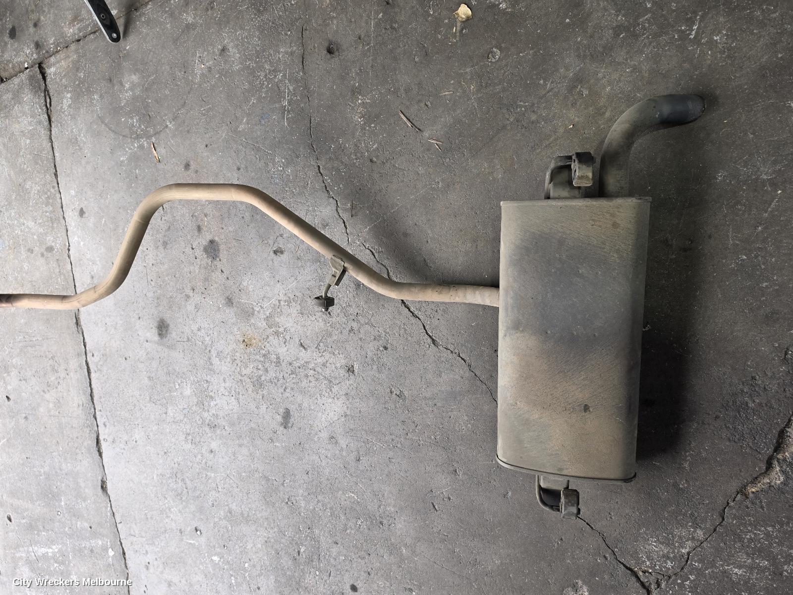 TOYOTA COROLLA EXHAUST SYSTEM, NZE16# 12-19