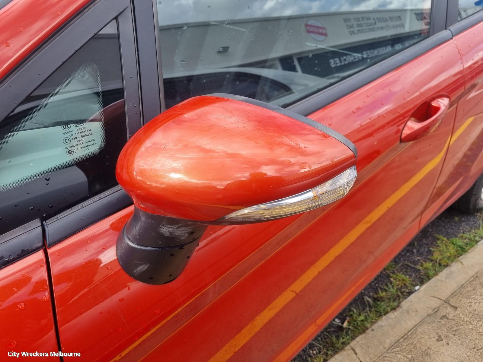 FORD FIESTA LEFT FRONT DOOR, WT-WZ, SEDAN/5DR HATCH, 10/2010 - 12/2019